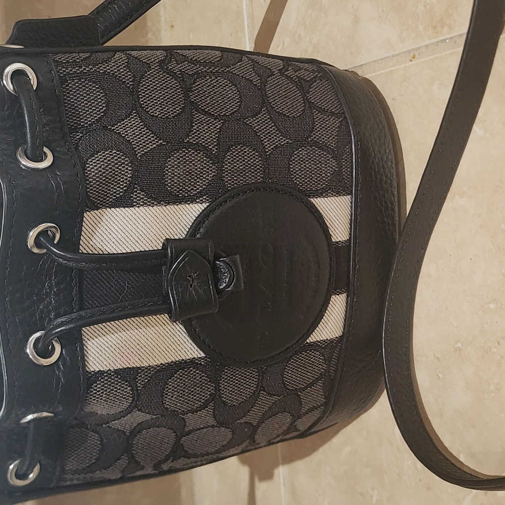 Coach Mini Dempsey Bucket Bag